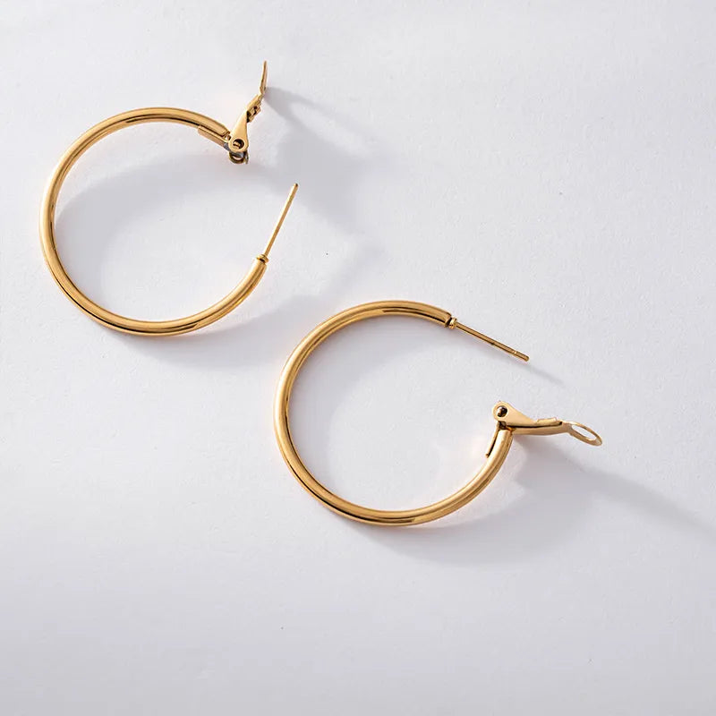 キャッチレスフープピアス・30mm