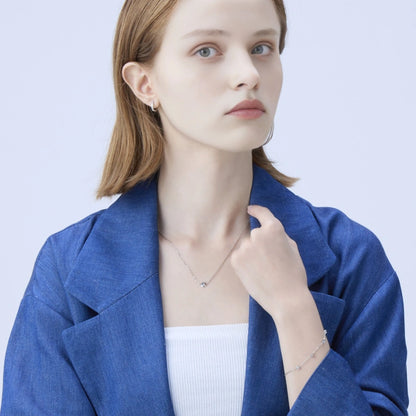 ビジューステーションブレスレット