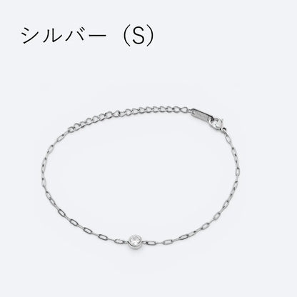 キュービックビジューブレスレット