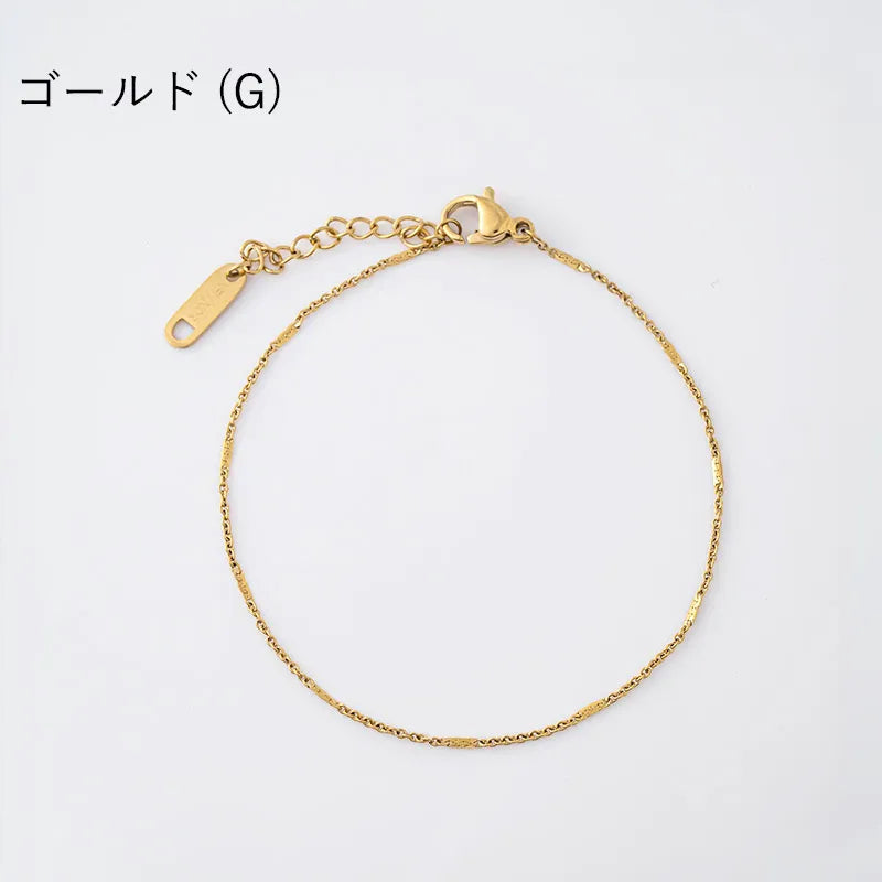 グリッター ステーションブレスレット