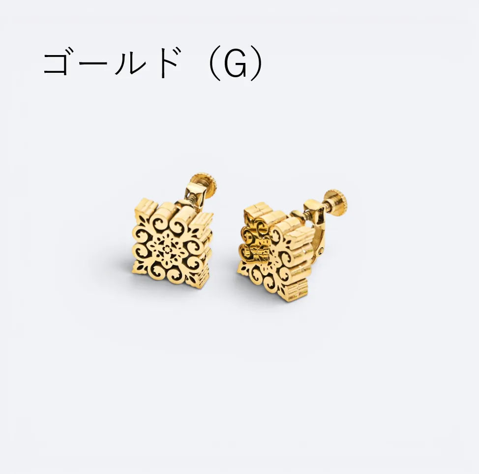 アラベスクモチーフイヤリング