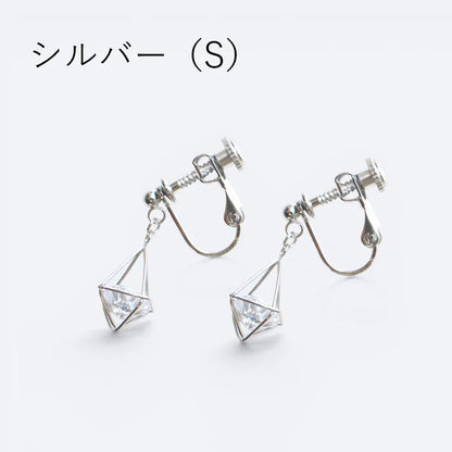 ビジュー×ケージイヤリング