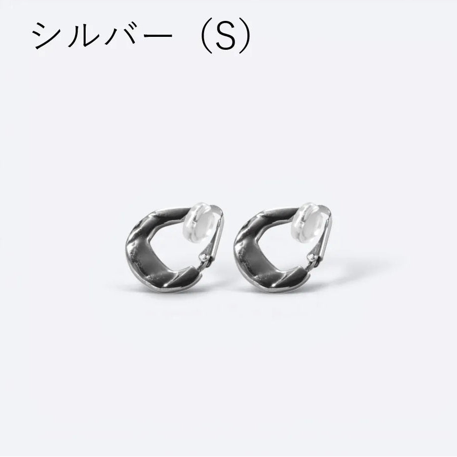 デザインフープイヤリング