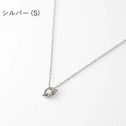 ノットデザインネックレス