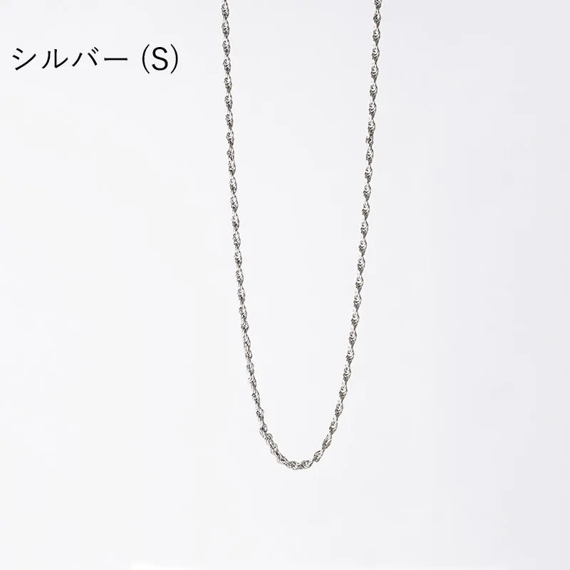 1.5mmダブルツイストチェーンネックレス