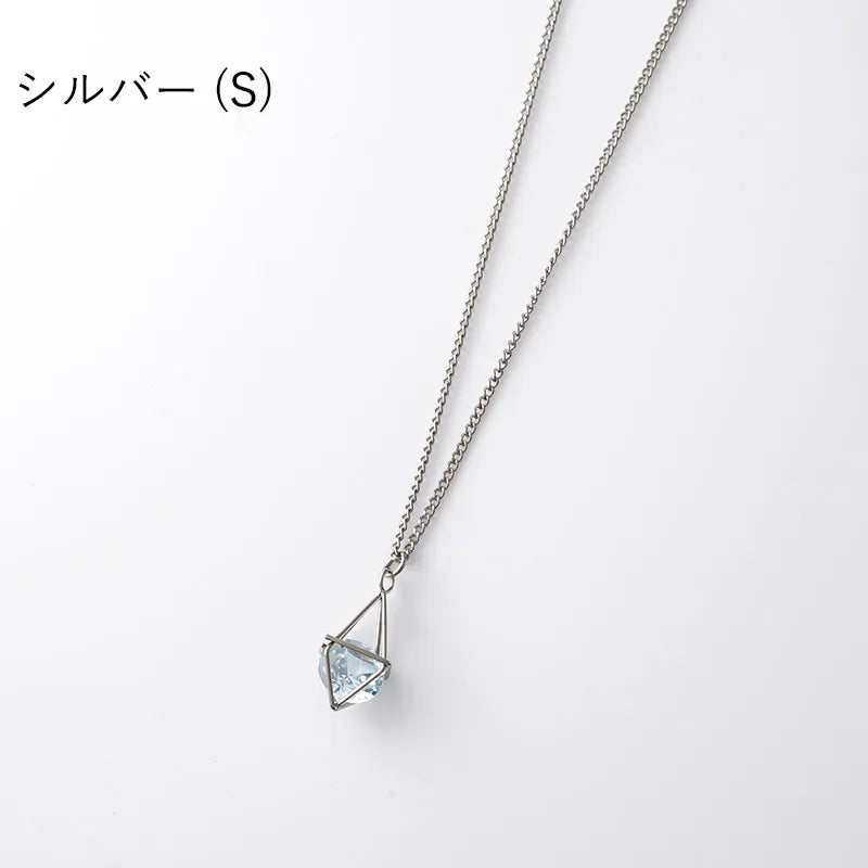 ビジュー×ケージネックレス