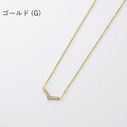 ビジューデザインネックレス