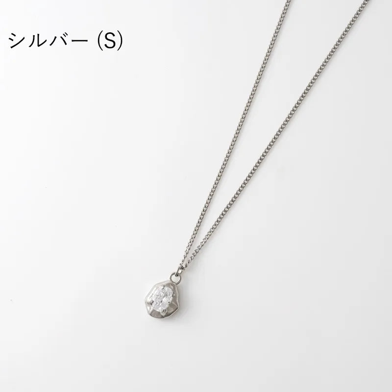 ビジューニュアンスネックレス