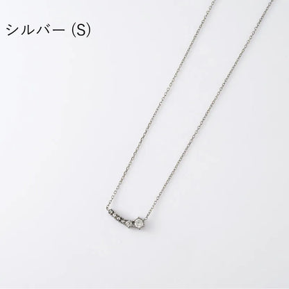 ビジューデザインネックレス