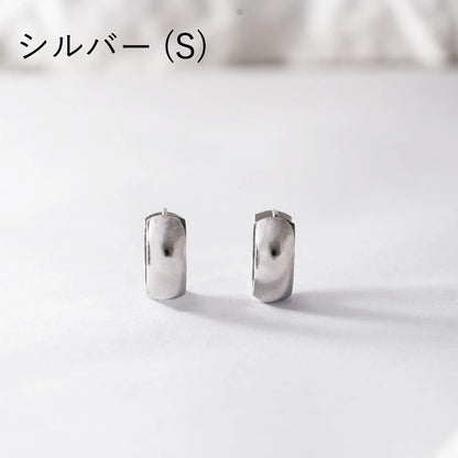 ワイドフープピアス