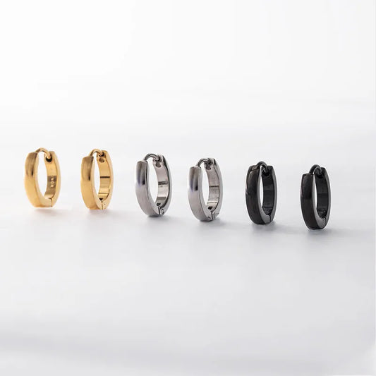 シンプルフープピアス