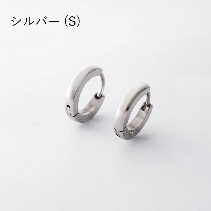 シンプルフープピアス