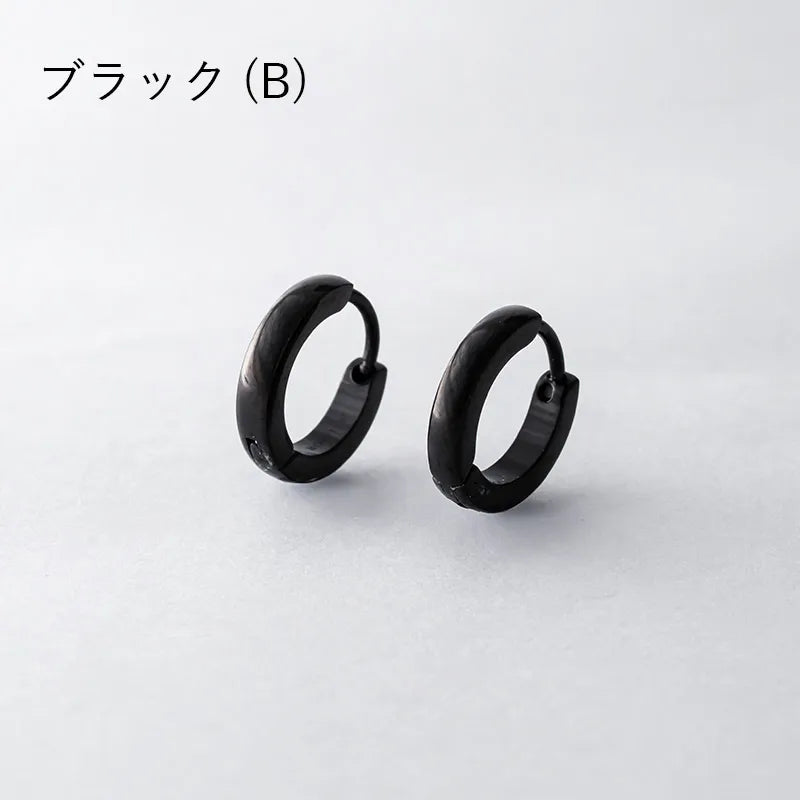 シンプルフープピアス