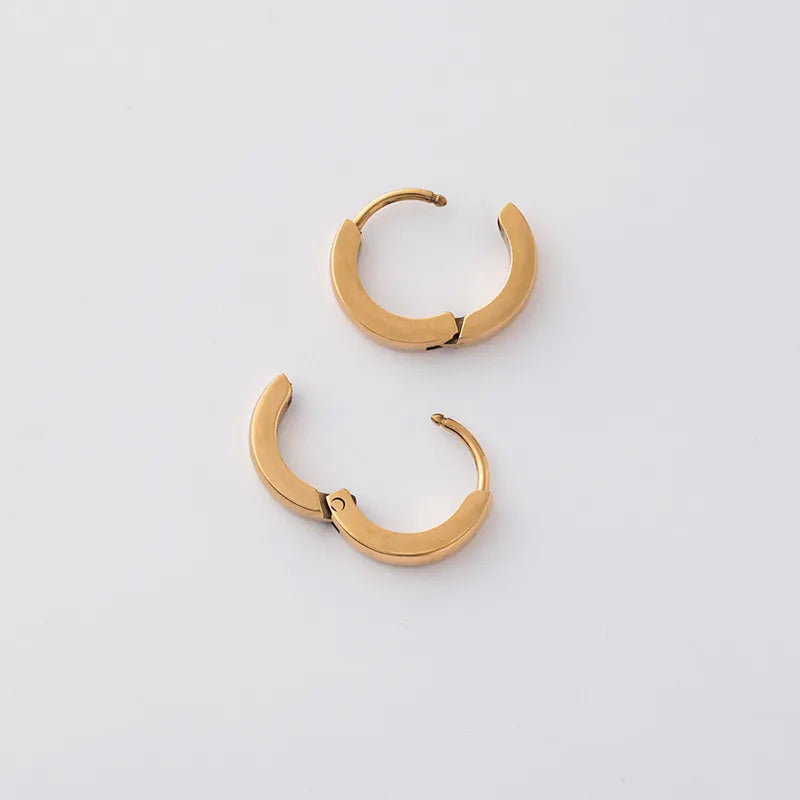 シンプルフープピアス
