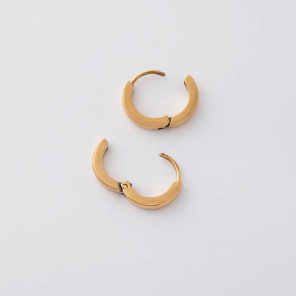 シンプルフープピアス