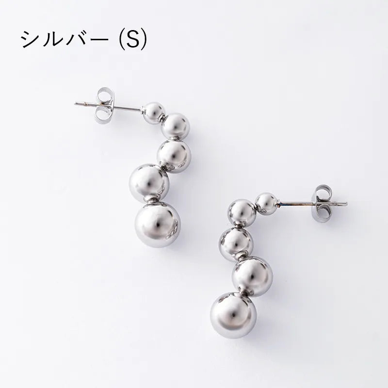 スフィアランダムピアス