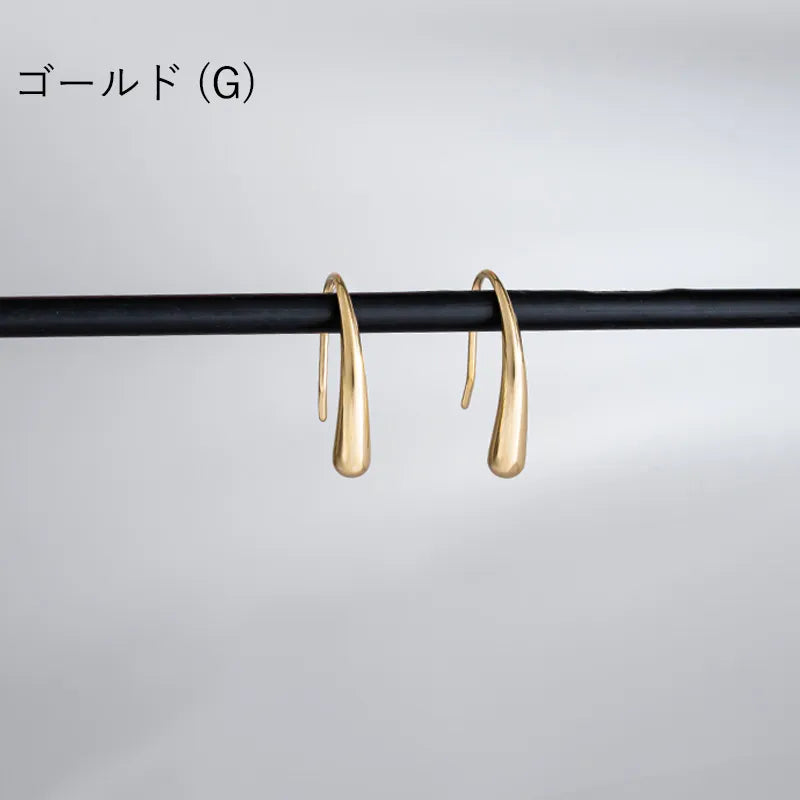 ドロップラインフックピアス・S