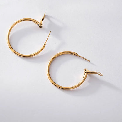 キャッチレスフープピアス・30mm