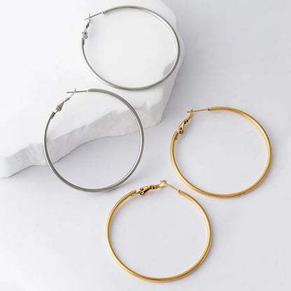 キャッチレスフープピアス・50mm