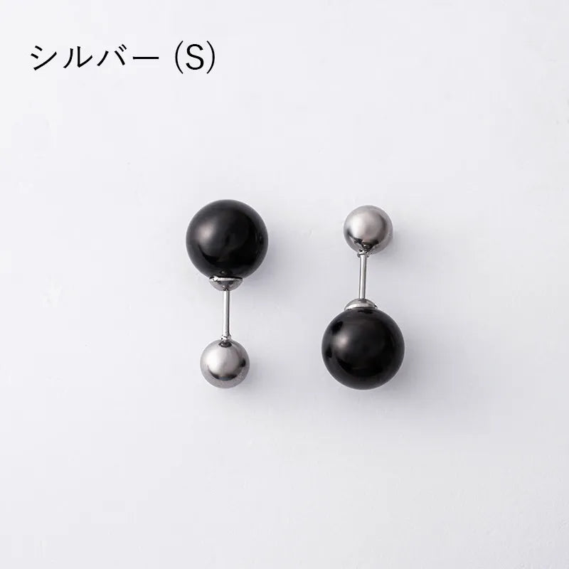 コンビカラー２wayボールピアス