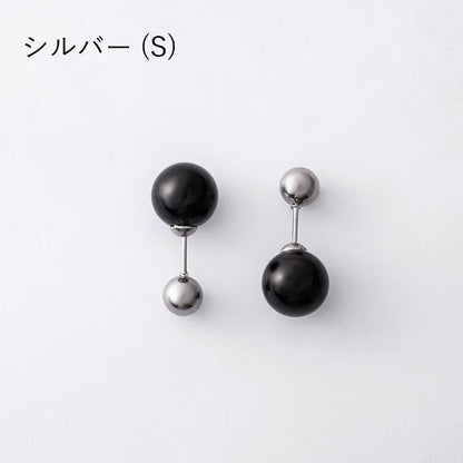 コンビカラー２wayボールピアス