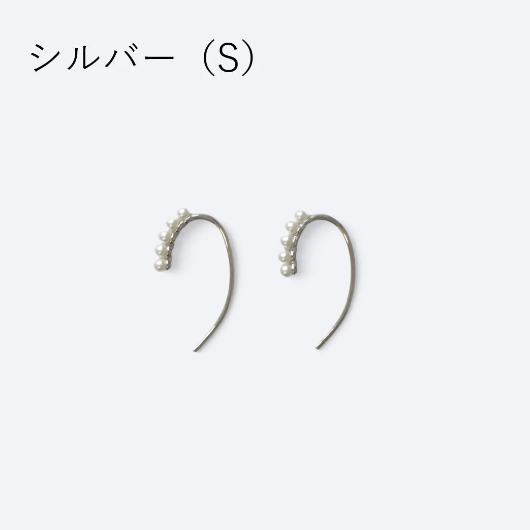 Fiveパール カーブピアス