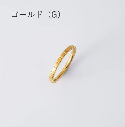 Groovingピンキーリング　5号・9号