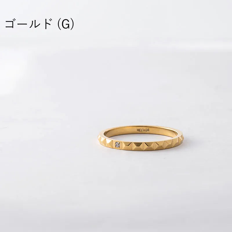 スタッズ＆ストーン ナローリング