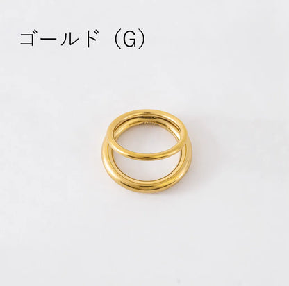 ダブルラインリング